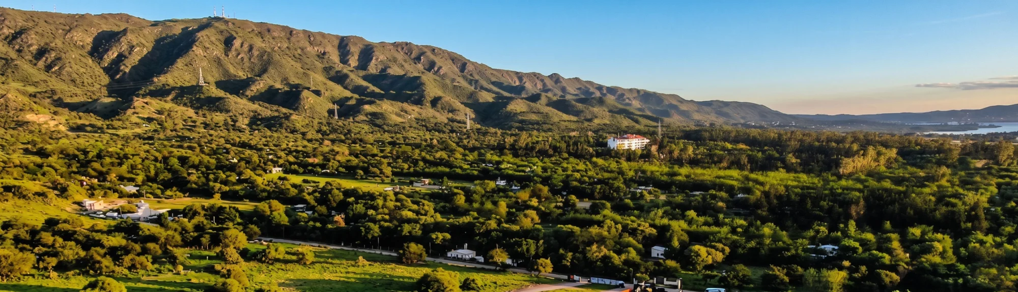 Vista de las sierras de Santa María de Punilla, Córdoba